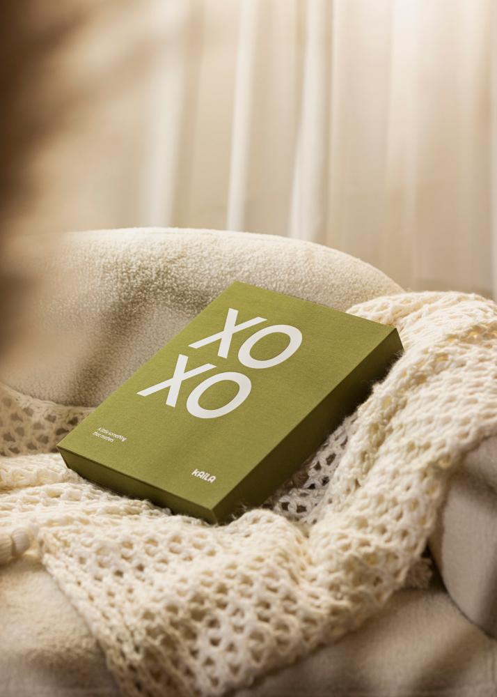 KAILA KAILA XOXO Olive - Coffee Table Photo Album (60 Schwarze Seiten)