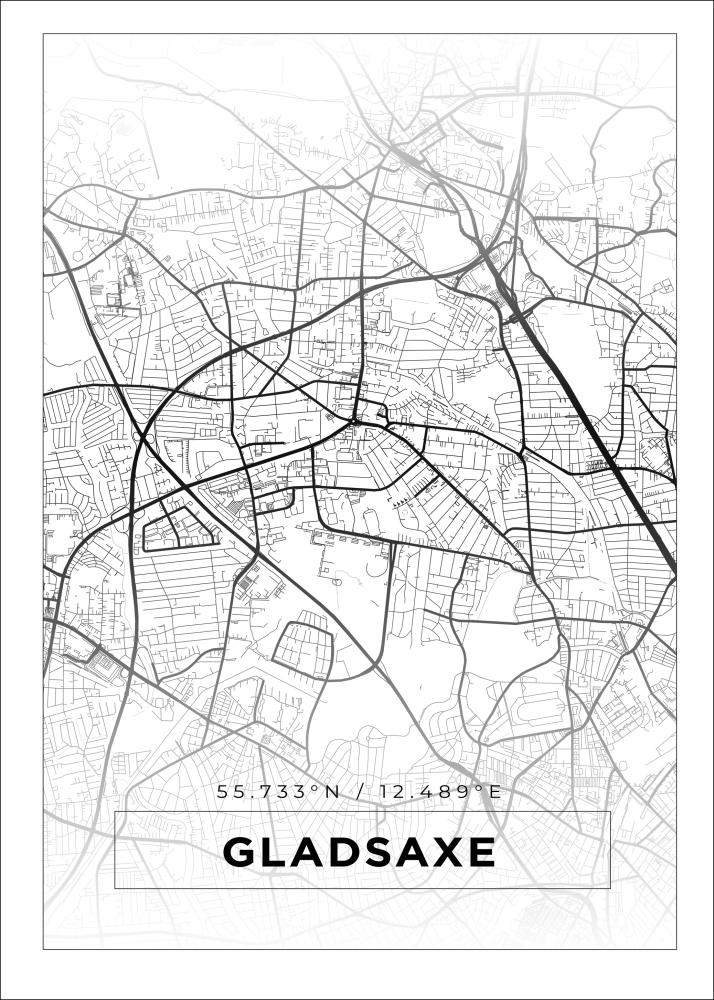 Bildverkstad Map - Gladsaxe - White