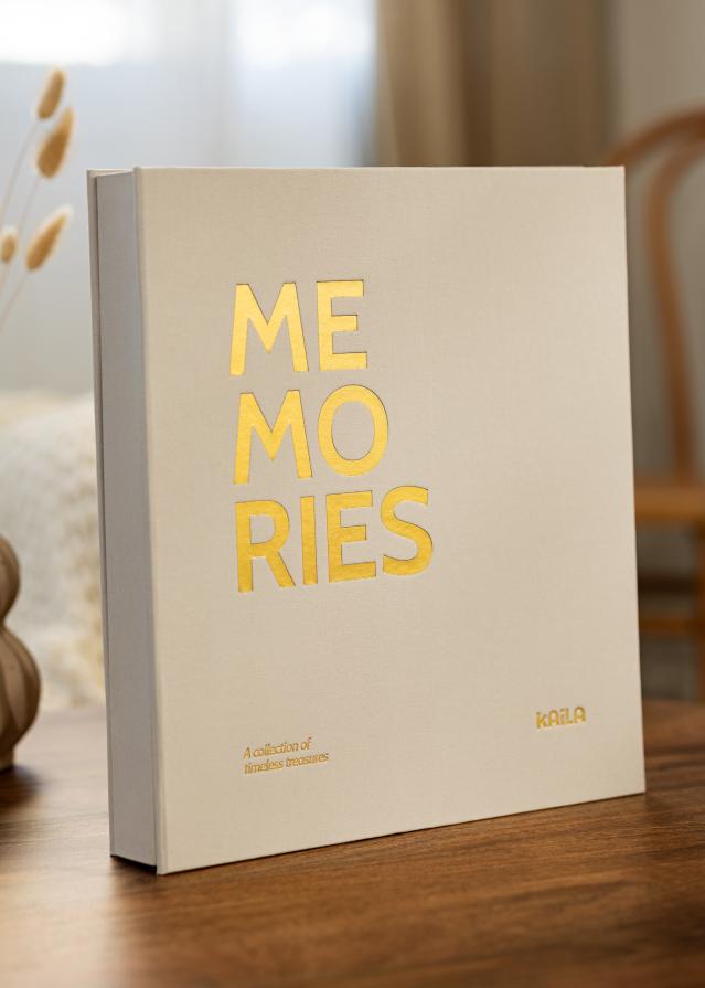 BGA KAILA Album Memories Creme - 600 bilder 11x15 cm