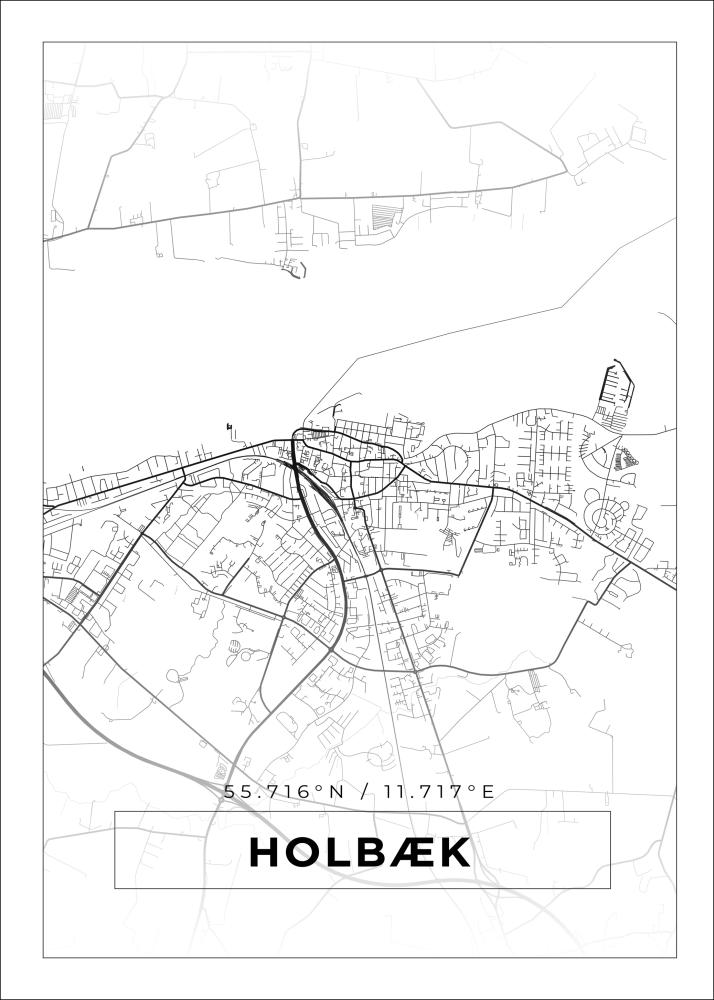 Bildverkstad Map - Holbæk - White