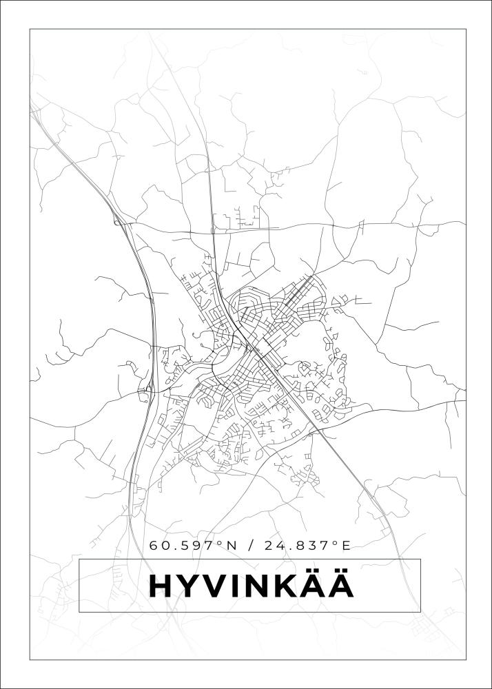 Bildverkstad Map - Hyvinkää - White