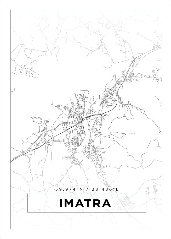 Bildverkstad Map - Imatra - White