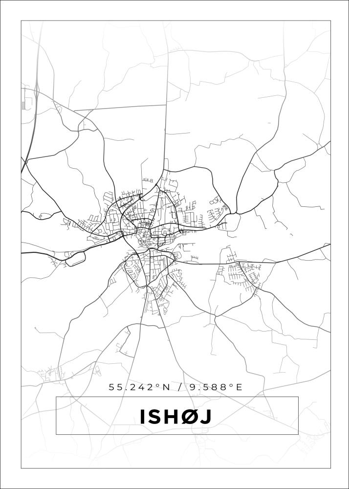 Bildverkstad Map - Ishøj - White