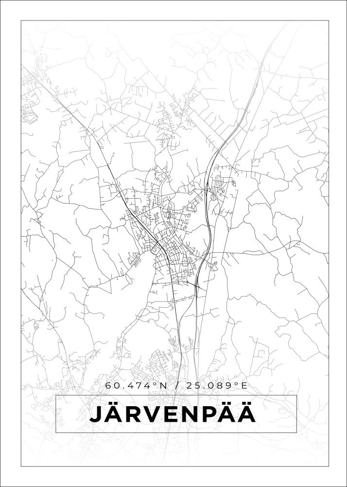 Bildverkstad Map - Järvenpää - White