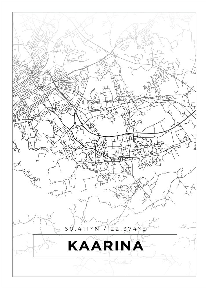 Bildverkstad Map - Kaarina - White