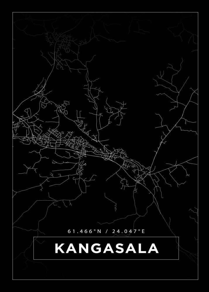 Bildverkstad Map - Kangasala - Black