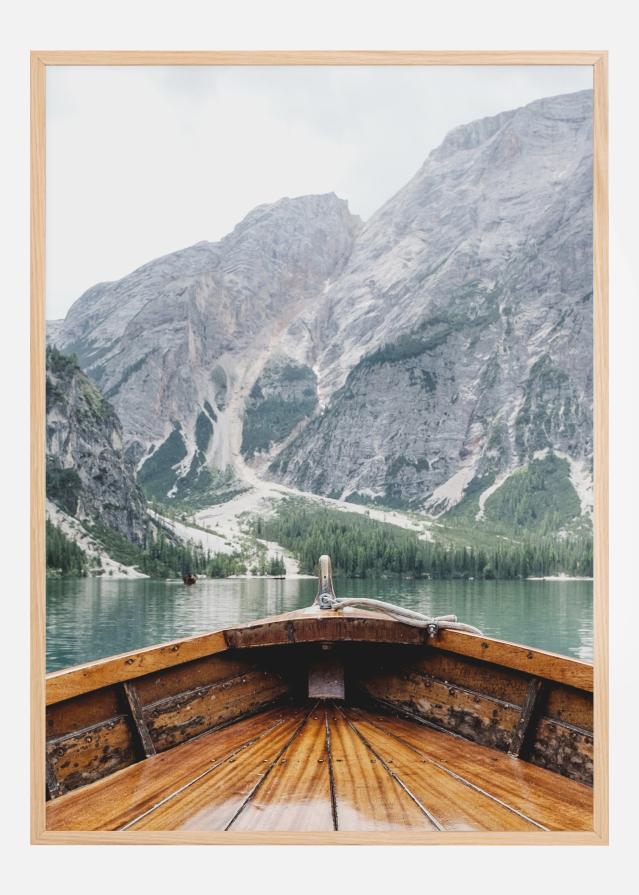 Bildverkstad Boat In The Loch Poster