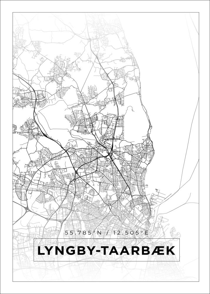 Bildverkstad Map - Lyngby-Taarbæk - White