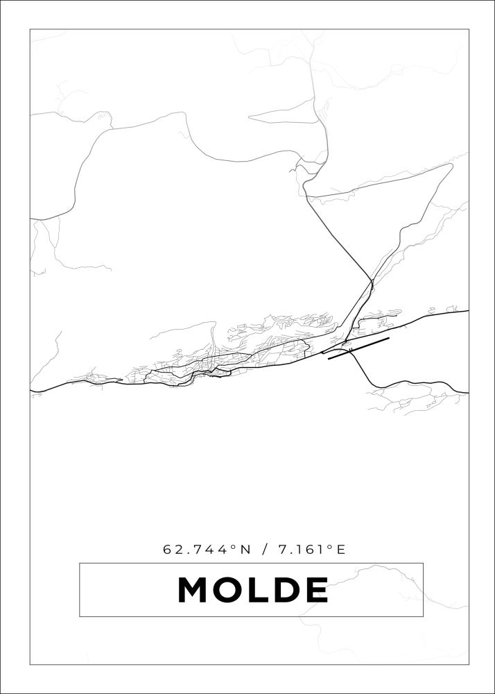 Bildverkstad Map - Molde - White