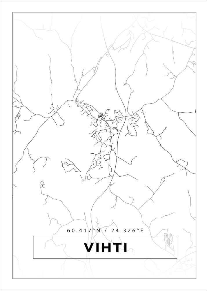 Bildverkstad Map - Vihti - White