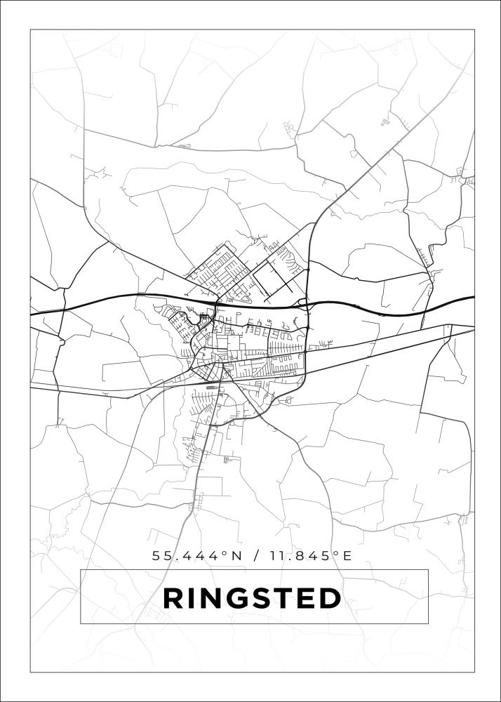 Bildverkstad Map - Ringsted - White