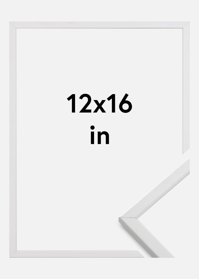 Estancia Rahmen Galant Weiß 12x16 Inches (30,48x40,64 cm)