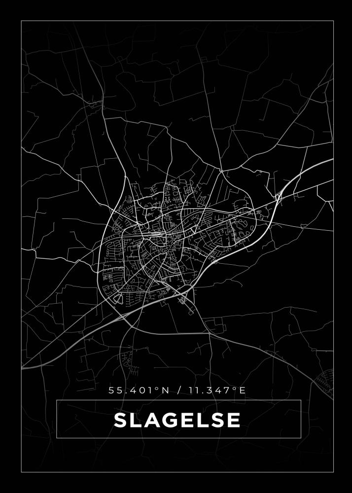 Bildverkstad Map - Slagelse - Black