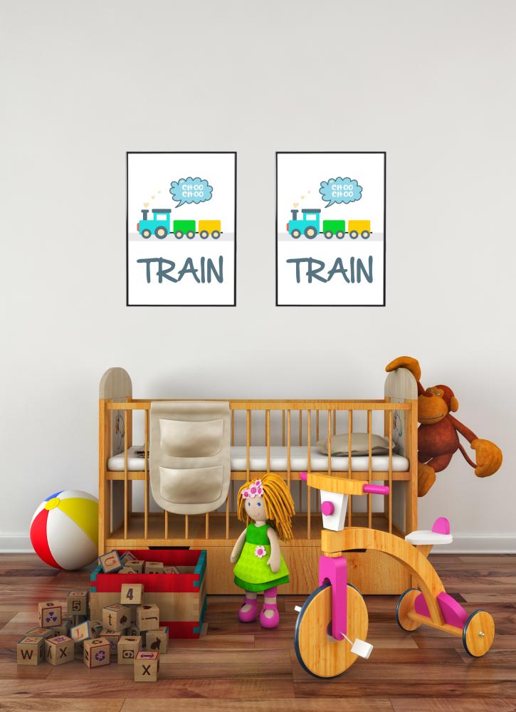 Bildverkstad Train Choo Choo Poster