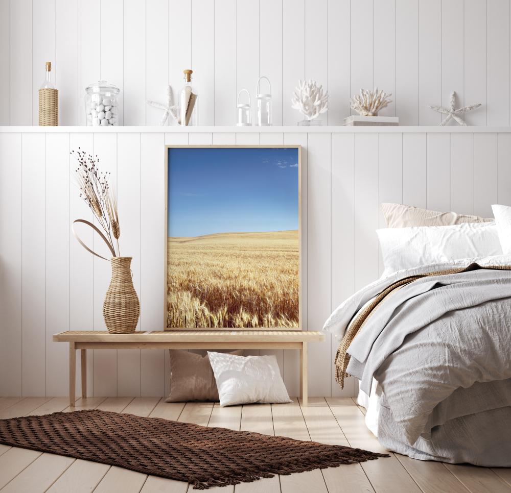 Bildverkstad Beige Fields Poster