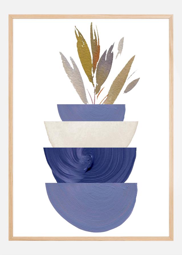 Bildverkstad Boho Purple Bowl Poster