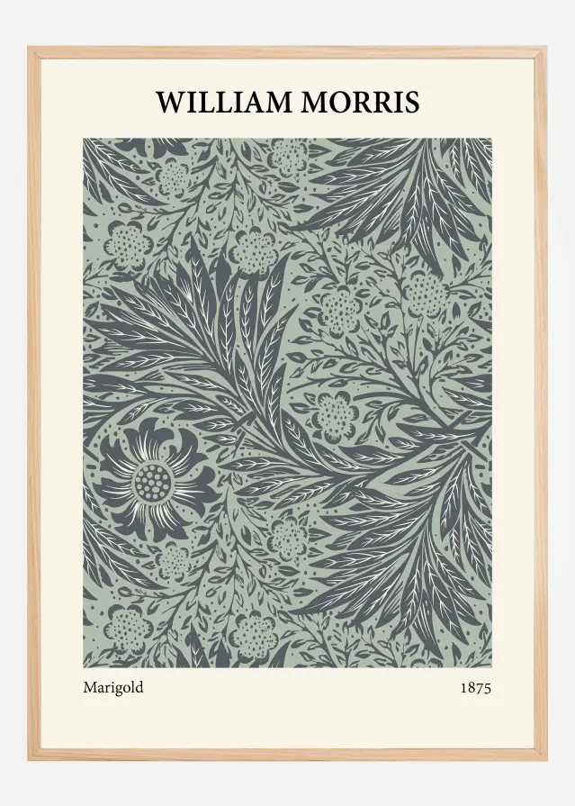 Bildverkstad William Morris - Marigold 5 Poster