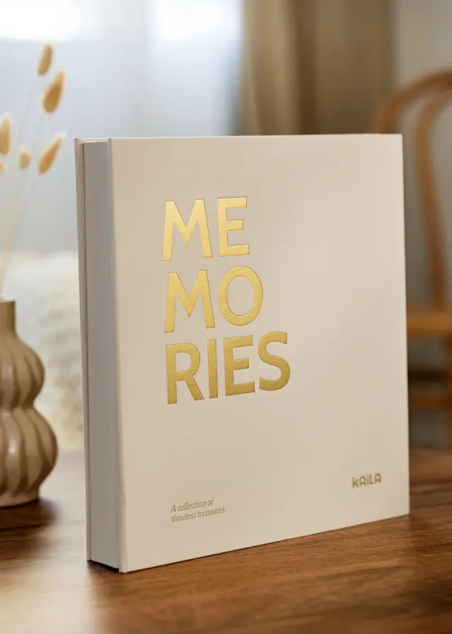 ID Factory KAILA Fotoalbum Memories Cream - 600 Bilder i 10x15 cm