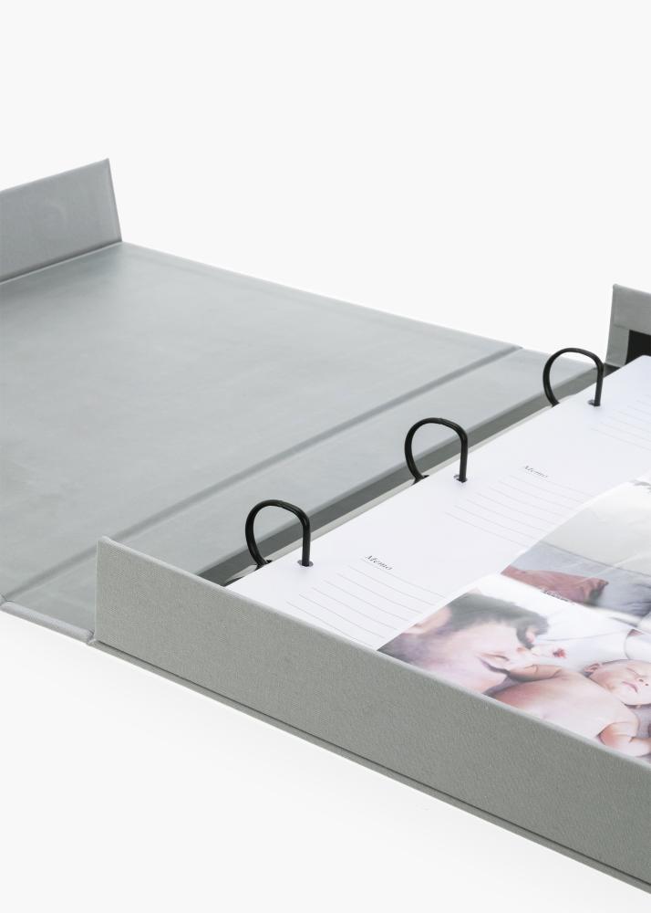 KAILA KAILA THROWBACK Grey XL - Coffee Table Photo Album - 60 Bilder i 11x15 cm