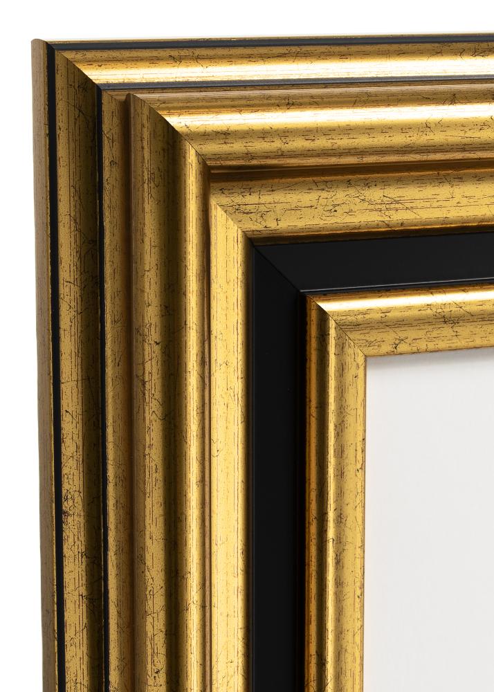 Ramverkstad 60x90 Ombud Rahmen Gysinge Premium Gold - Größe nach Wunsch