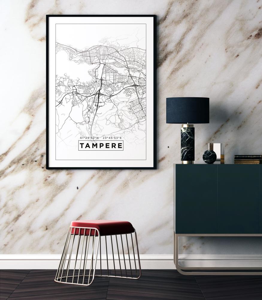 Bildverkstad Map - Tampere - White