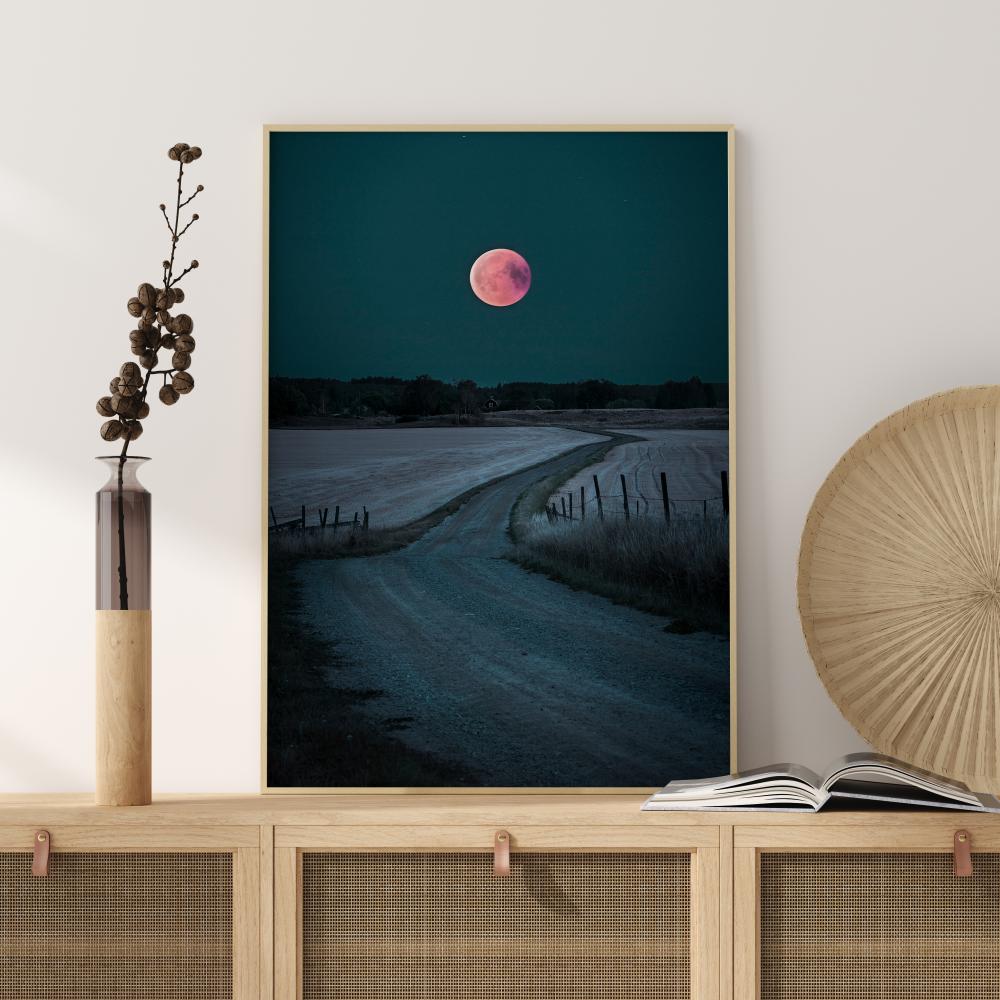 Bildverkstad Bloodmoon 2018 Poster